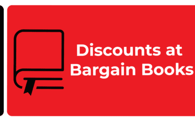 Discounts at Bargain Books 