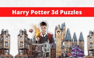 2 Harry Potter 3D Puzzles